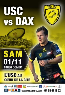 Affiche USC - DAX