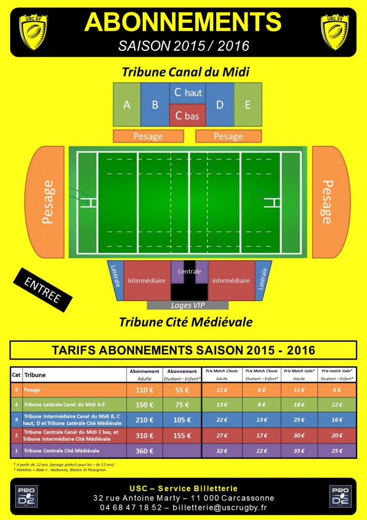 Visuel Domec Abonnements et Billetterie 2015-2016