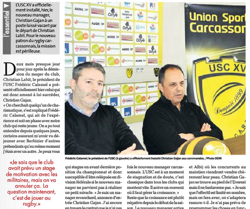 depeche gajan usc 2014