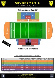 Plan Domec et Tarifs Abonnements 2014-2015