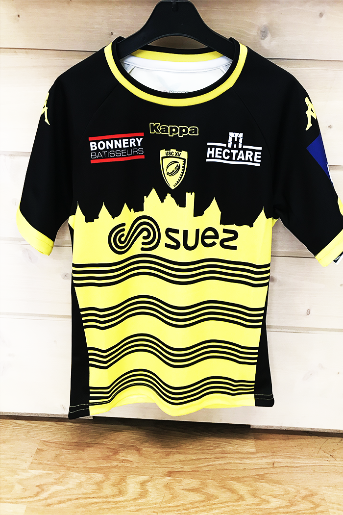 maillot domicile sponsors
