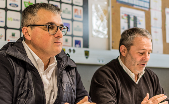Benoit Mestre et Frédéric Calamel
