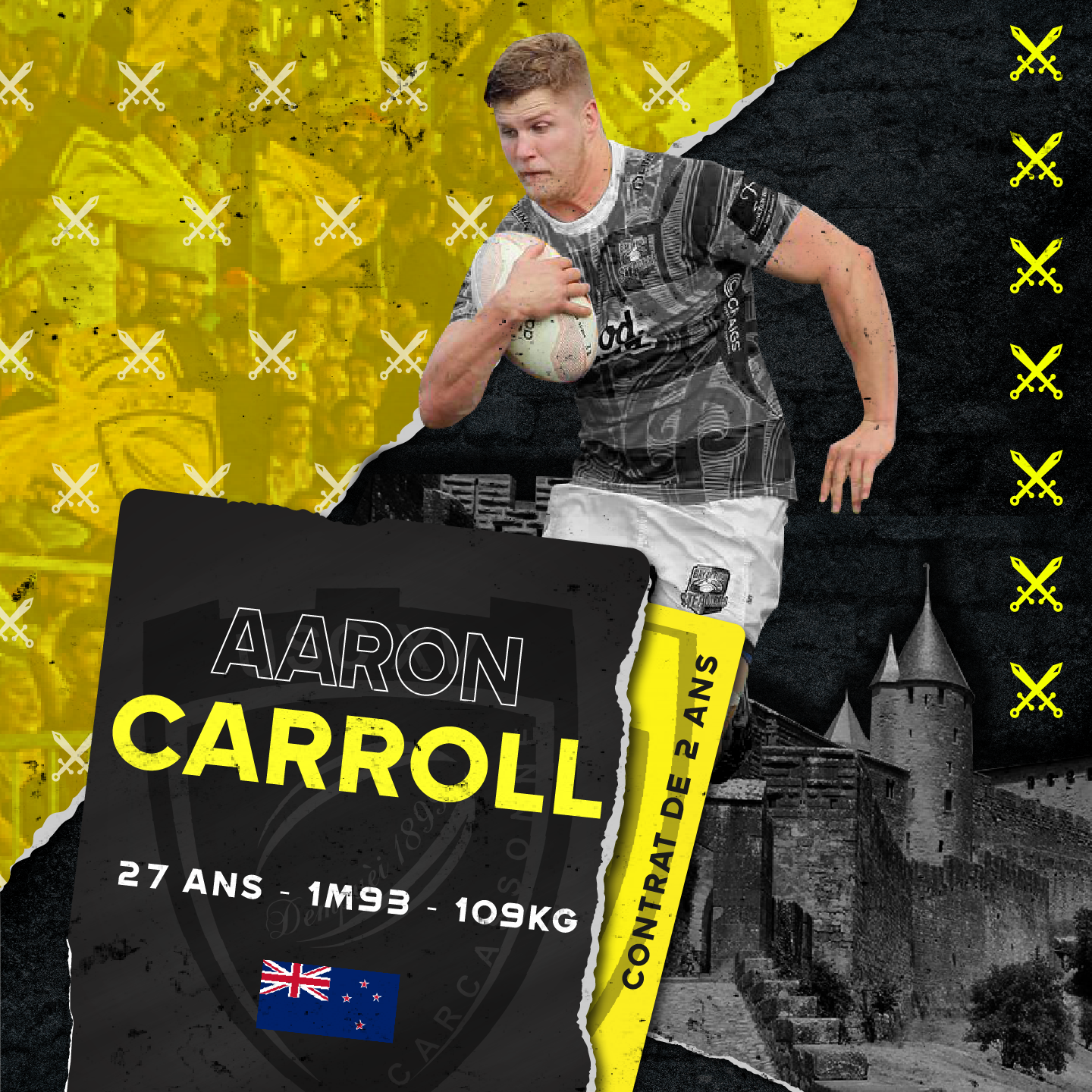 Recrutement : Aaron Carroll s&rsquo;engage avec l&rsquo;USC.