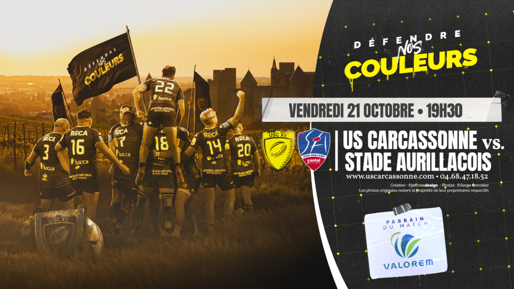 Carcassonne - Aurillac Pro D2 Rugby 22/23