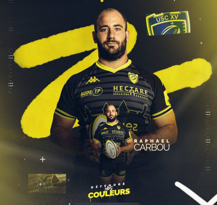 Raphaël Carbou Homme du match Aurillac