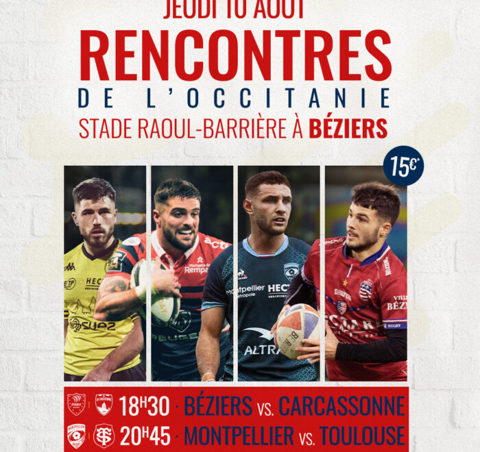 Rencontres de l'occitane - Carcassonne - Béziers - Toulouse - Montpellier