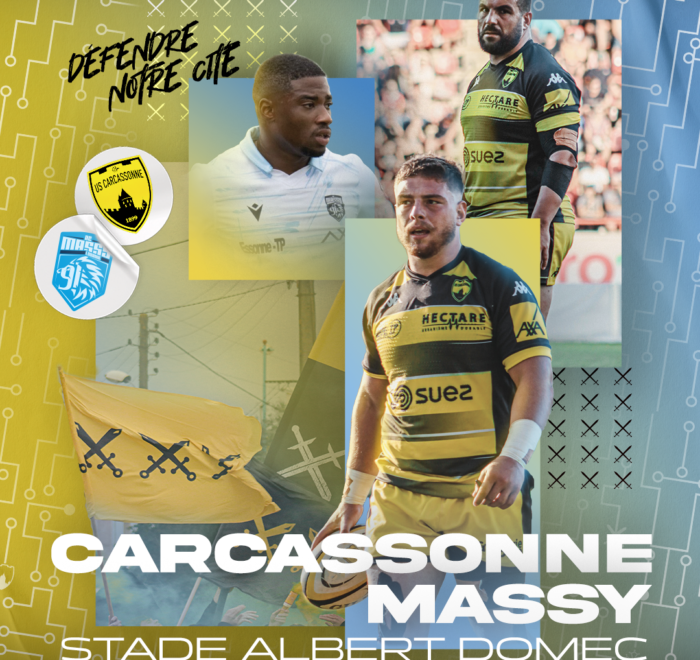 Carcassonne - Massy 2023 : le programme du match
