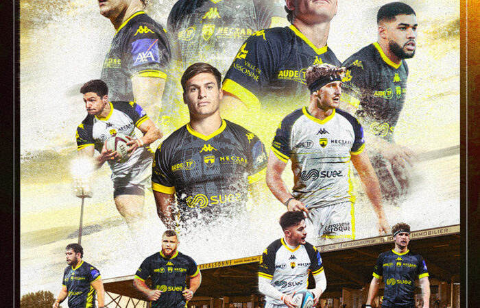 Yan Arnold, THOMAS AGATI, Ferdinand DRENO, Maxime MILLAN, Nils CHALIES, Bilal FADLI, Lukas DOYHENARD, Paul GADEA, Noé BEDOU, Mathys BARKA, Corentin BOUSQUET, Carcassonne - Crédit : Arsène Berron