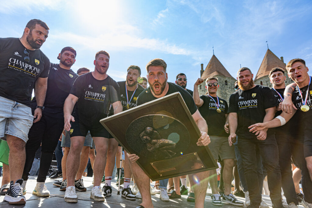 Carcassonne Champion de France - Crédit : Quiteri Lesellier
