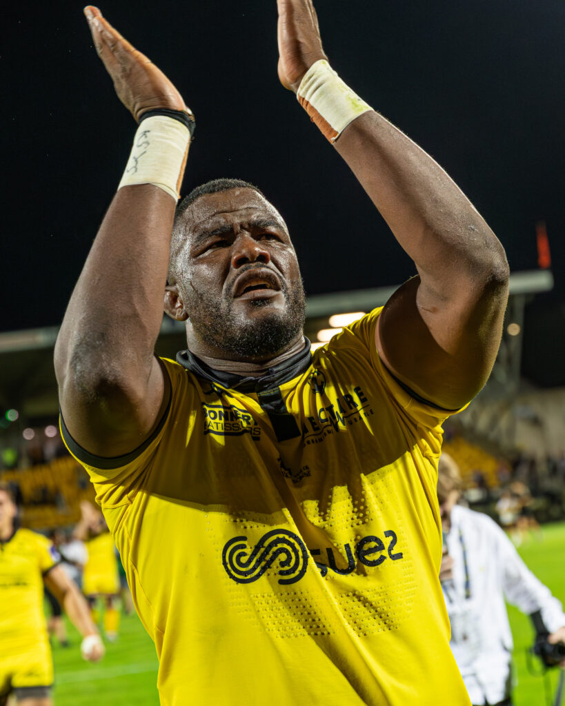 Evrard Oulai - Carcassonne - Oyonnax - Crédit : Quiteri Lesellier