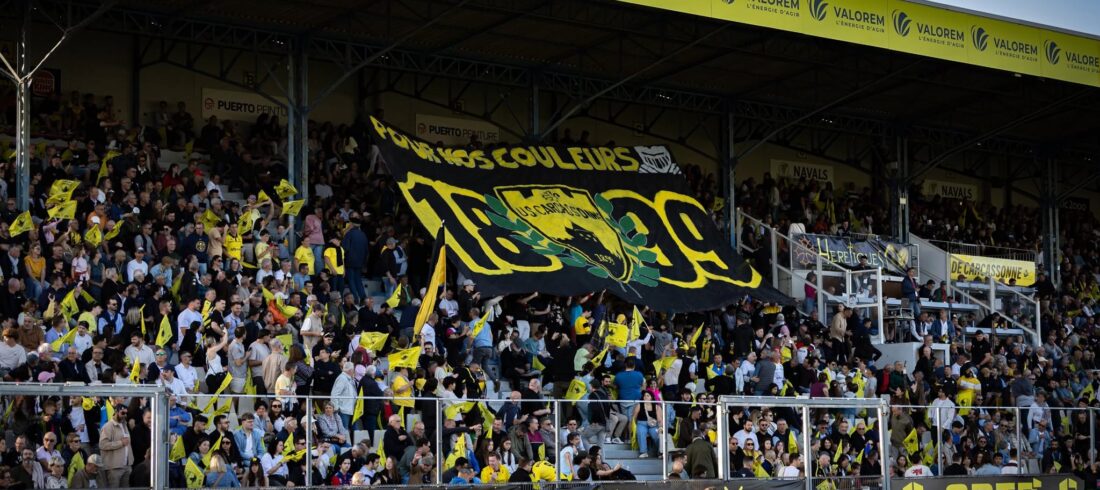 US Carcassonne CU11 Collectif Ultras 11 Crédit : Arsène Berron
