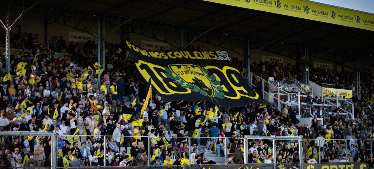 US Carcassonne CU11 Collectif Ultras 11 Crédit : Arsène Berron