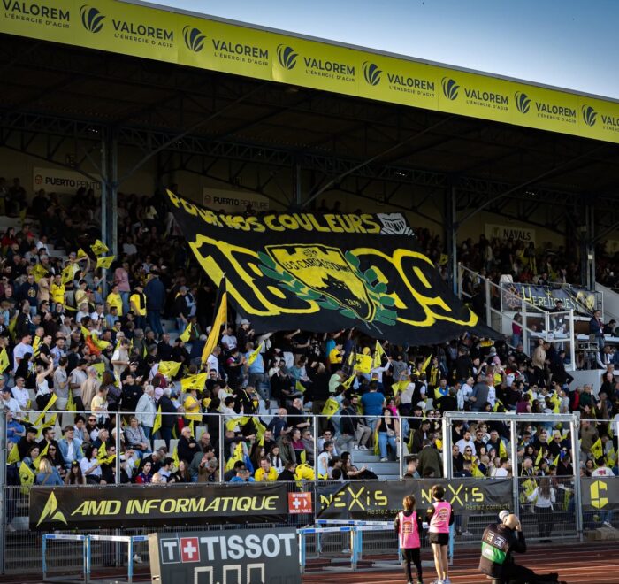 US Carcassonne CU11 Collectif Ultras 11 Crédit : Arsène Berron
